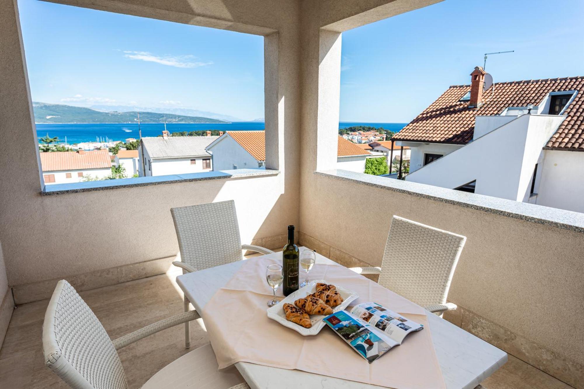 Apartments Villa Ana Krk Town Rom bilde
